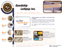 Tablet Screenshot of goodshiplollipopinc.com